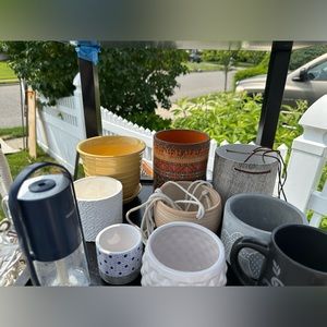 Plants pots and everything that has to do with the care